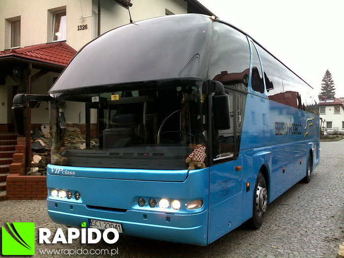 Neoplan Starliner an elegant touring coach Modern interior design and all 