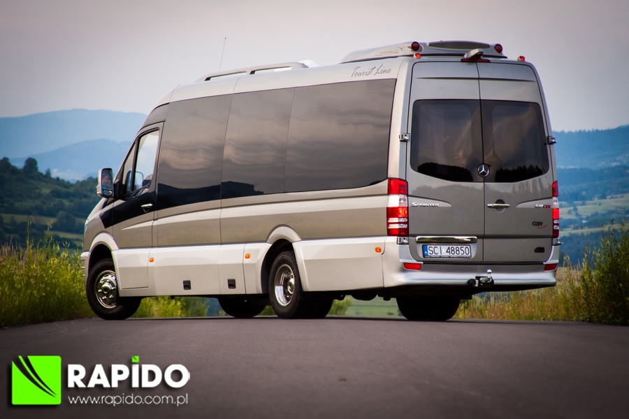 Sprinter 221 Mercedes Sprinter VIP 22+2 – RAPIDO – autokary, busy Wisła, Ustroń ...
