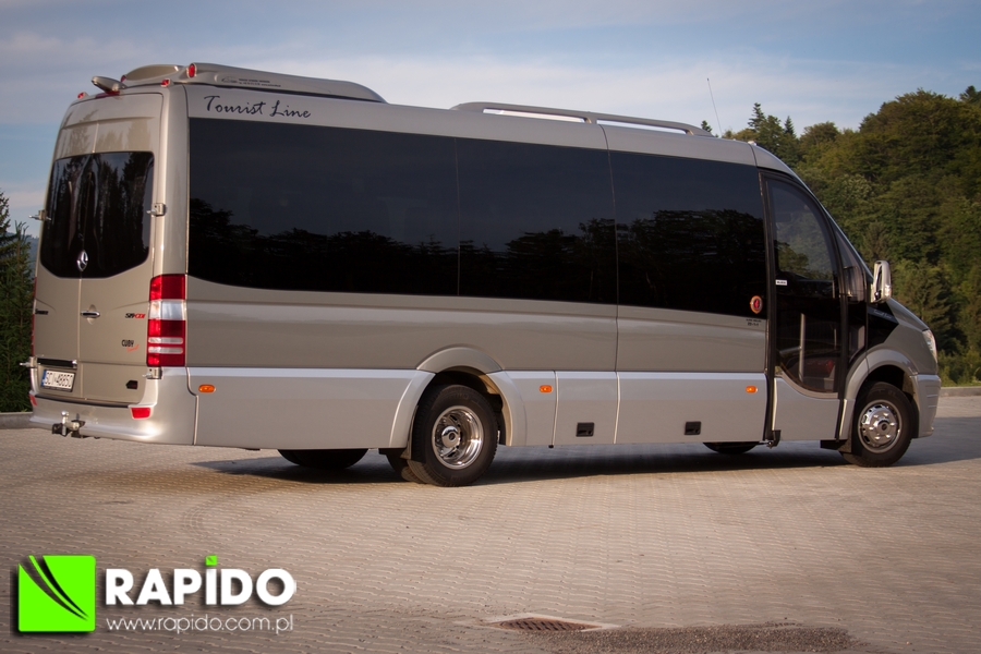Sprinter 221 Mercedes Sprinter VIP 22+2 – RAPIDO – autokary, busy Wisła, Ustroń ...