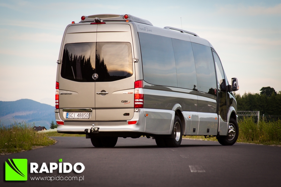 Sprinter 221 Mercedes Sprinter VIP 22+2 – RAPIDO – autokary, busy Wisła, Ustroń ...